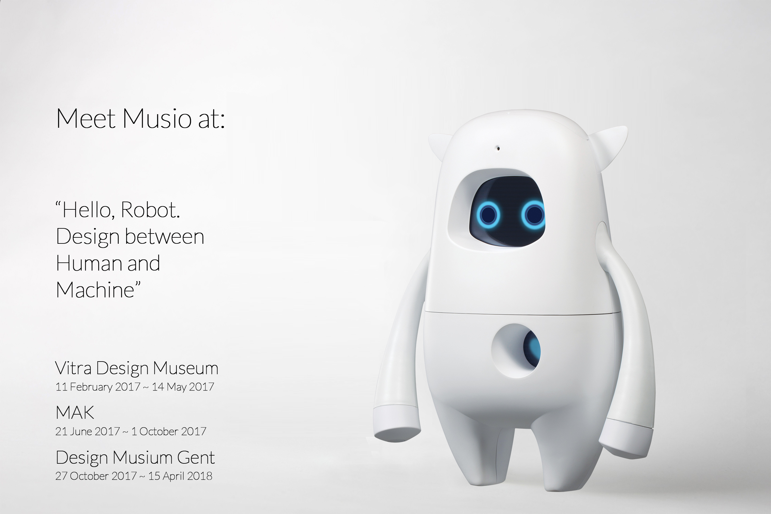 Meet Musio at Vitra, MAK, and Design Museum Gent!